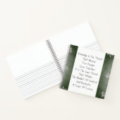 Freundschaft ist das Thread (dunkle Version) Notizblock (Innenseite)