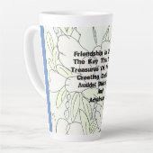 Freundschaft ist der Schlüssel Milchtasse (Linke Ecke)