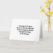 Freundschaft ist der Spoon Karte (Gelbe Blume)