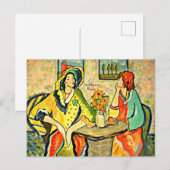 Freundschaft ist ein Segen Postkarte (Vorne/Hinten)