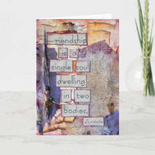 Freundschaft ist ein Single Soul Karte