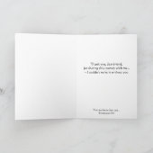 Freundschaft ist eine Reise... Karte (Innenseite)