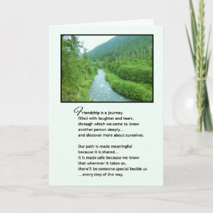 Freundschaft ist eine Reise... Karte