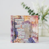 Freundschaft ist eine Single Soul-Flachkarte (Stehend Vorderseite)