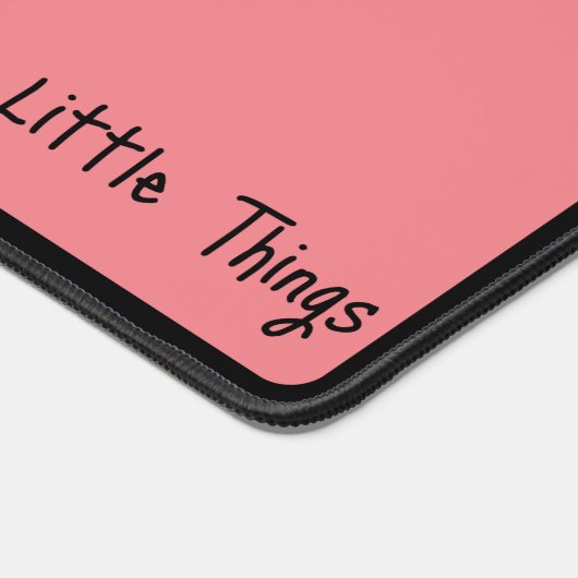 "Freundschaft ist kein großes Ding..." sentimental Schreibtischunterlage (Ecke)