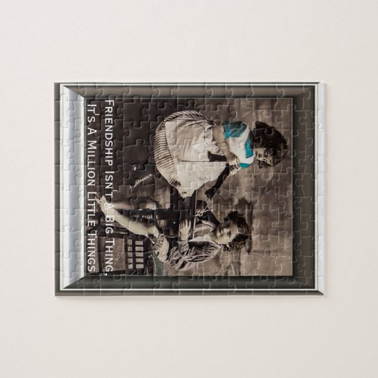 Freundschaft ist nicht eine große Sache Puzzle (Horizontal)