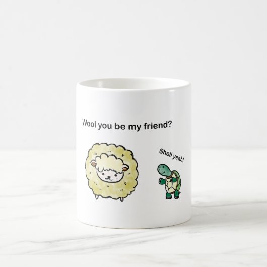 Freundschaft Kaffeetasse (Mittel)