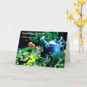 Freundschaft Karte (Gelbe Blume)