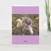 Freundschaft Karte (Rückseite)