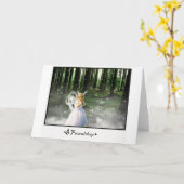 Freundschaft Karte (Gelbe Blume)