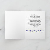 Freundschaft Karte (Innenseite)