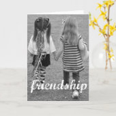 Freundschaft Karte (Gelbe Blume)