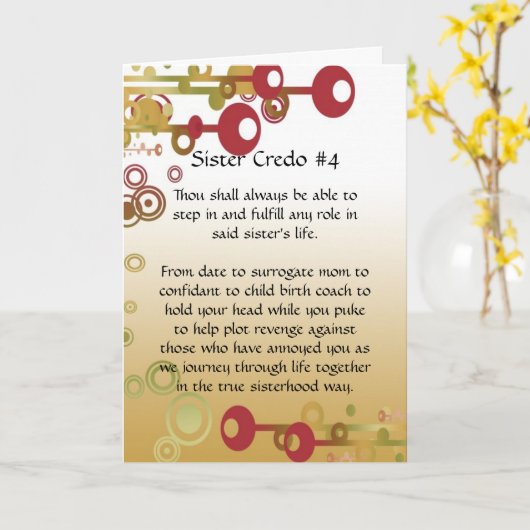 Freundschaft Karte (Gelbe Blume)