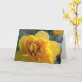 Freundschaft Karte (Gelbe Blume)