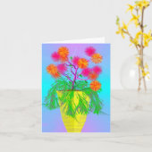 Freundschaft Karte (Gelbe Blume)