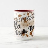 "Freundschaft: Keine Nachfüllung erforderlich" - M Tasse (Zentrum)