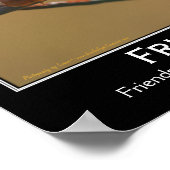 Freundschaft Ladybugs Inspiration Zitat Poster (Ecke)