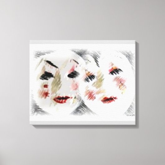 Freundschaft Leinwanddruck (Vorderseite)