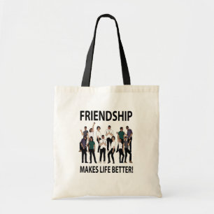 Freundschaft macht das Leben besser Freundschaft Tragetasche