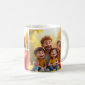 Freundschaft macht uns stärker. Kaffeetasse (VorderseiteRechts)
