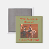 Freundschaft - Magnet (Vorderseite/Rückseite)