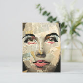 Freundschaft | Miss Ya | Was ist los? Postkarte (Stehend Vorderseite)