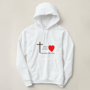 Freundschaft mit Gott Hoodie