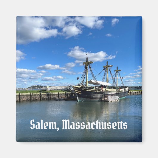 Freundschaft mit Salem Schiff in Salem Massachuset Magnet (Vorne)