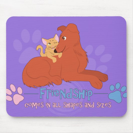Freundschaft Mousepad (Vorne)