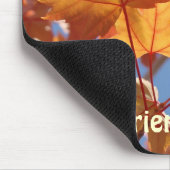 Freundschaft! Mousepad-Geschenke Herbstleaves Mousepad (Ecke)