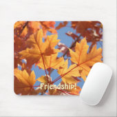Freundschaft! Mousepad-Geschenke Herbstleaves Mousepad (Mit Mouse)
