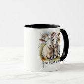 Freundschaft oder Romantische Ziegen Tasse (VorderseiteRechts)
