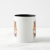 Freundschaft oder Romantischer Name oder Name Fox Tasse (Zentrum)