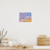 Freundschaft _ Plakatdruck Poster (Küche)