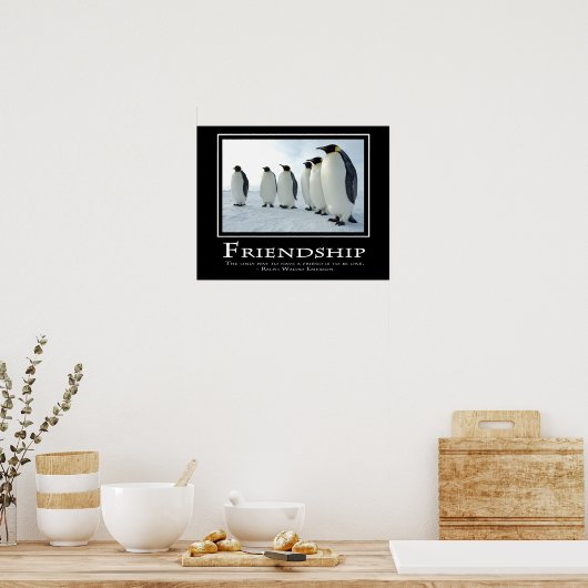 Freundschaft Poster (Küche)