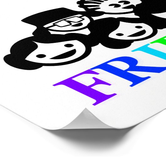 Freundschaft, Poster (Ecke)