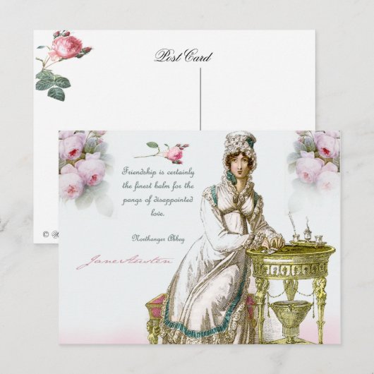 Freundschaft Postkarte (Vorne/Hinten)