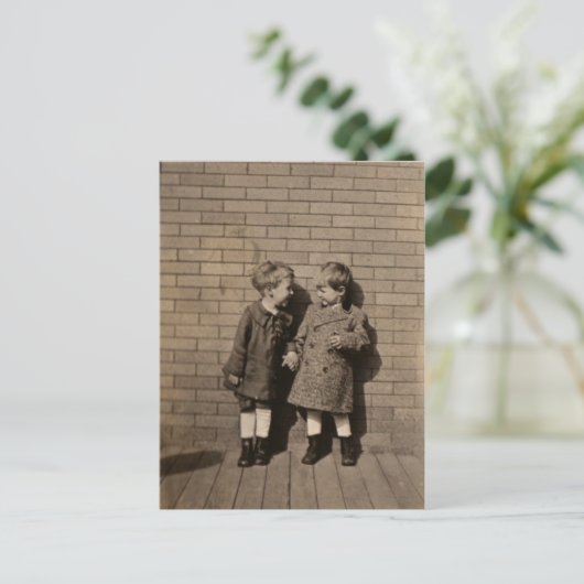 Freundschaft Postkarte (Stehend Vorderseite)