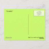Freundschaft Postkarte (Rückseite)