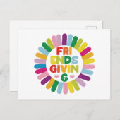 Freundschaft Postkarte (Vorne/Hinten)