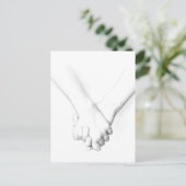 Freundschaft Postkarte (Stehend Vorderseite)