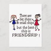 Freundschaft Postkarte (Vorderseite)