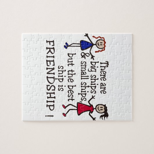 Freundschaft Puzzle (Horizontal)