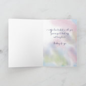 Freundschaft Religious Segen Denken Sie an Sie Hüb Karte (Innenseite)