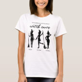 Freundschaft Shirt Three Hexen Coven Halloween (Vorderseite)