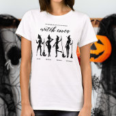 Freundschaft Shirt Vier Hexen Coven Halloween