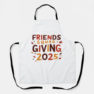 Freundschaft Squad geben Herbst 2025 dankbar Schürze