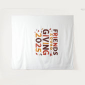 Freundschaft Squad geben Herbst 2025 dankbar Wandteppich (Vorderseite (Horizontal))