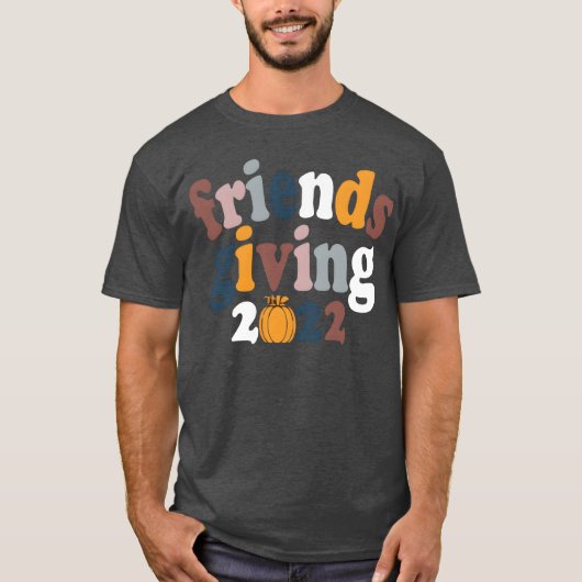 Freundschaft Squadhanksgiving Freundschaft Freunde T-Shirt (Vorderseite)