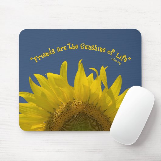 Freundschaft Sunflower Mousepad (Mit Mouse)